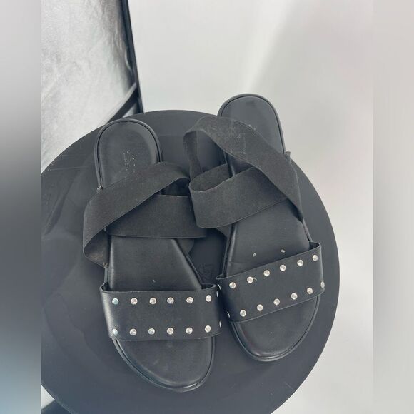 L Antiguan's Lucchese leather‎ studded sandals size 7 1/2 - Picture 1 of 2